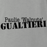 Funny Paulie "Walnuts" Gaultieri | Jean Paul Gaultier Sopranos Mashup Parody Ash Grey T-Shirt