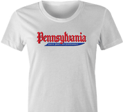 Funny Castlevania Pennsylvania Gaming Parody White Women's T-Shirt
