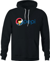 Funny I Love You Pepi The Simpsons Parody Black Hoodie