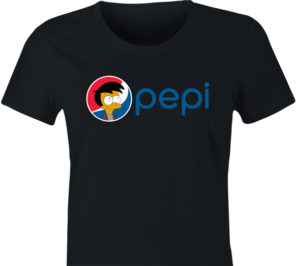Funny I Love You Pepi The Simpsons Parody Women's black