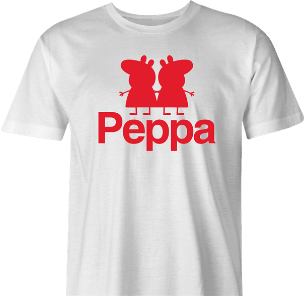 Funny Peppa Pig Kappa Footbal Sportswear Men's T-Shirt