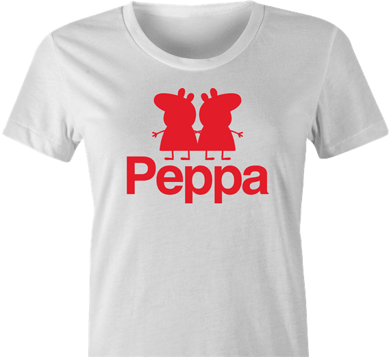 Hilarious Peppa Pig Football T Shirt Big Bad Tees