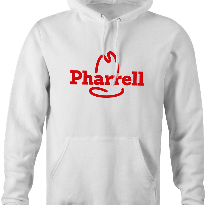 funny Pharrell Arby's Hat Mashup  men's hoodie