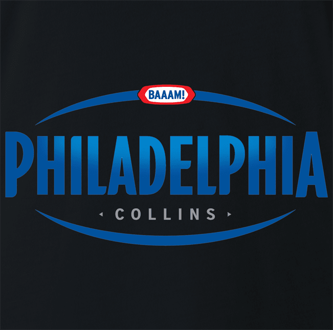Funny Trailer Park Boys Philadelphia "Phil" Collins Parody Black T-Shirt