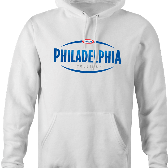Funny Trailer Park Boys Philadelphia "Phil" Collins Parody White Hoodie