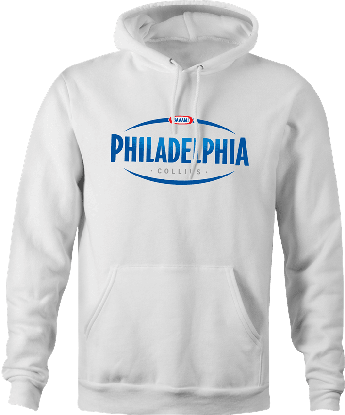 Funny Trailer Park Boys Philadelphia "Phil" Collins Parody White Hoodie