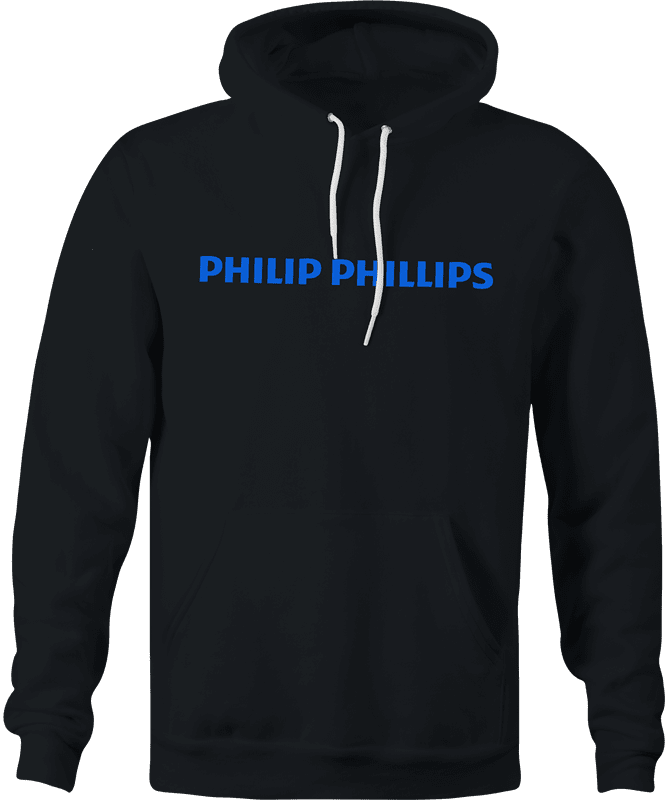 Funny Philip Phillips Music Parody Black Hoodie
