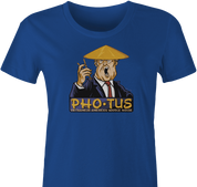 photus potus donald trump royal blue women's t-shirt
