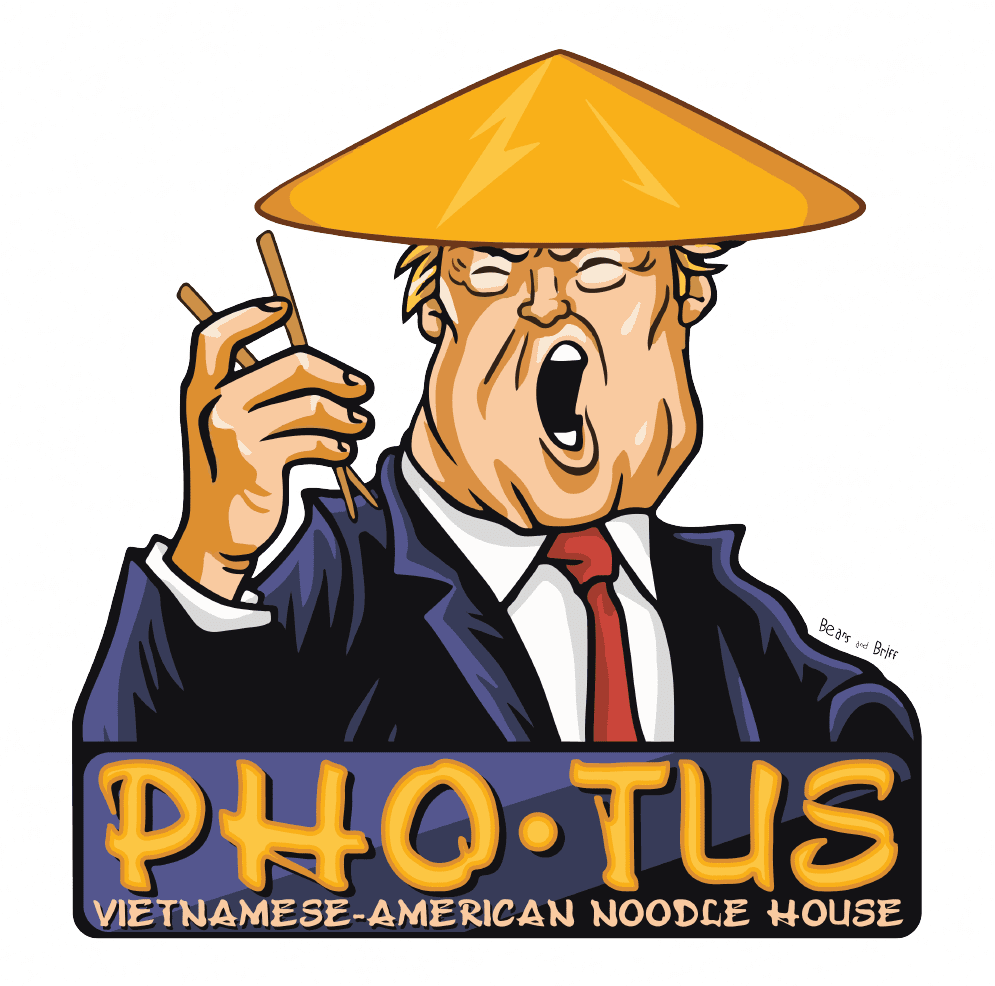photus potus donald trump white tee