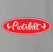 Funny russian peterbilt piotrbilt  ash grey t-shirt