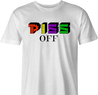 Pez Candy Funny T-Shirt - Piss Off men's t-shirt white 