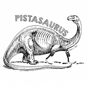 funny oscar pistorius pistasaurus dinosaur  white t-shirt