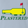 Funny masters golf logo t-shirt men's light blue