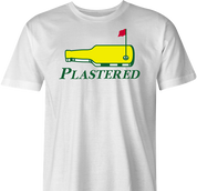 Funny masters golf logo t-shirt men's white 