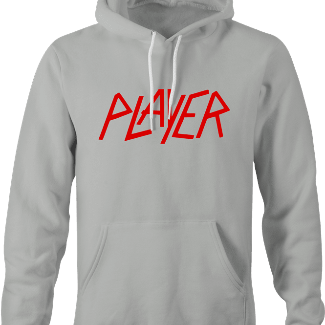 Funny Slayer Heavy Metal Flirt | Player Parody T-Shirt Ash Grey Hoodie