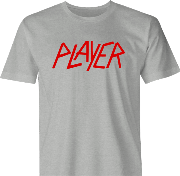 Funny Slayer Heavy Metal Flirt | Player Parody Men's T-Shirt