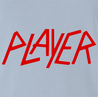 Funny Slayer Heavy Metal Flirt | Player Parody Red T-Shirt
