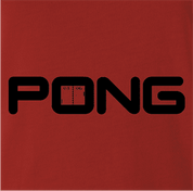 funny golf video game mashup ping clubs pong gaming red t-shirt