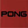 funny golf video game mashup ping clubs pong gaming red t-shirt