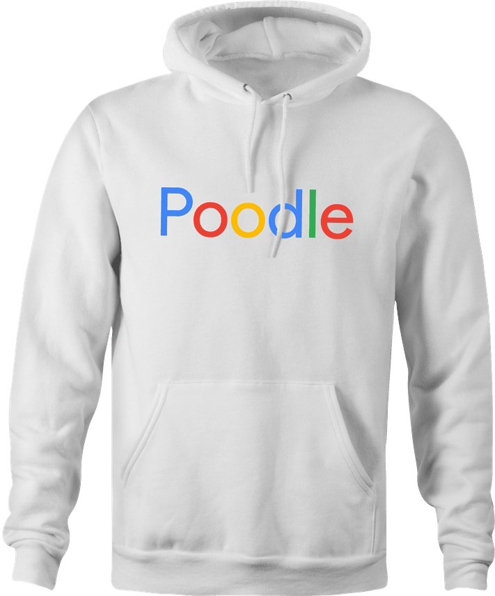 funny For People Who Love Poodles Google men's hoodie