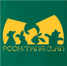 Funny winnie the pooh and friends wu-tang mashup green t-shirt