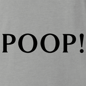 funny Poop Smelling Joop! Parody Ash Grey t-shirt