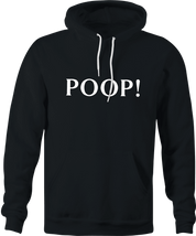 funny Poop Smelling Joop! Parody black hoodie