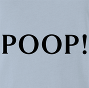 funny Poop Smelling Joop! Parody Light Blue T-Shirt