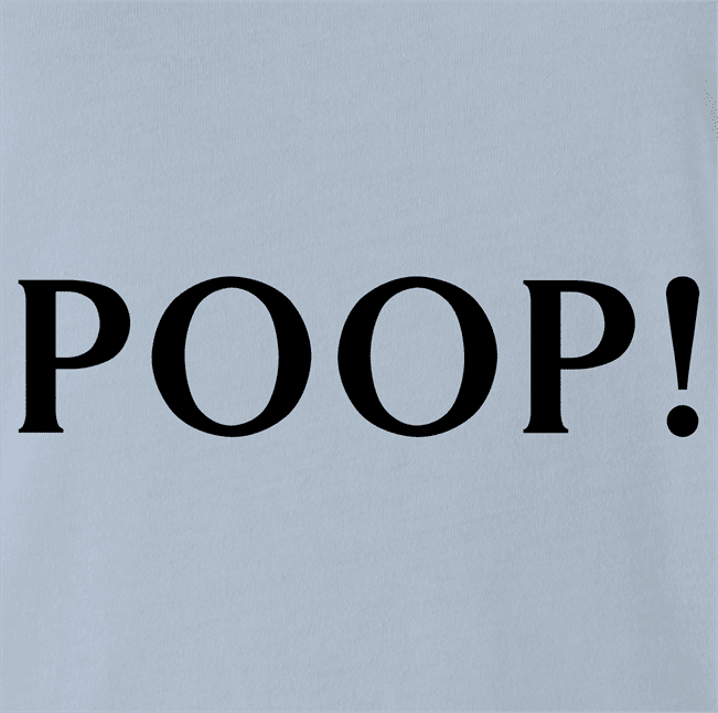 funny Poop Smelling Joop! Parody Light Blue T-Shirt