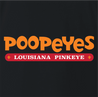 Funny pinkeye popeye mashup - poopeyes  black t-shirt
