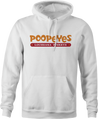 Funny pinkeye popeye mashup - poopeyes  white hoodie