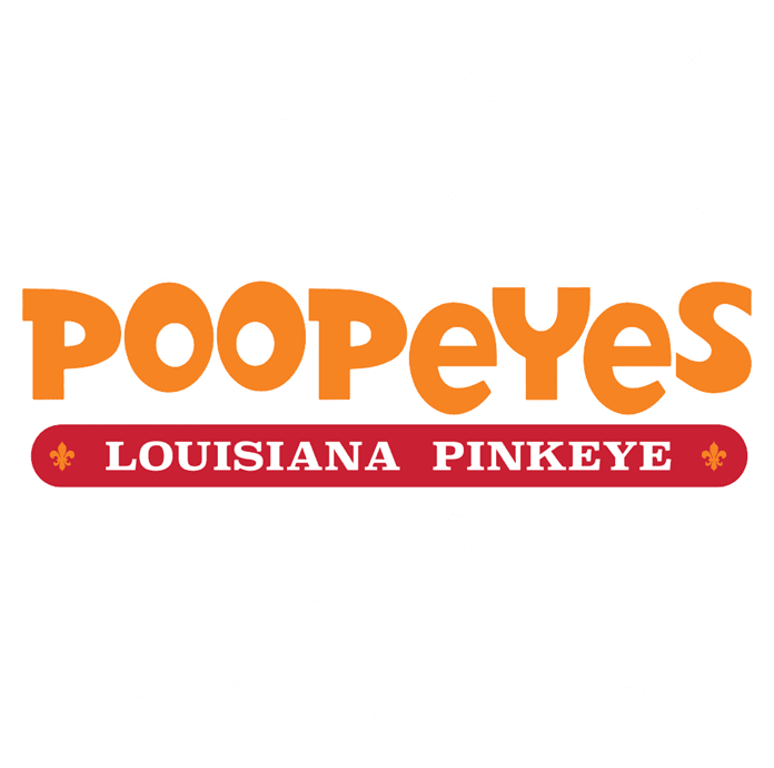 Funny pinkeye popeye mashup - poopeyes  white tee