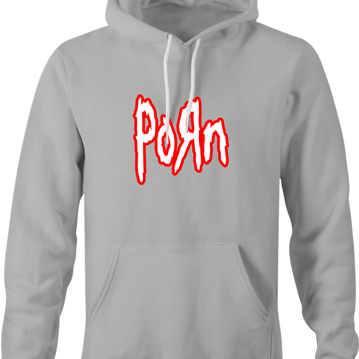 funny Heavy Metal Nu Metal Korn Porn Parody t-shirt Ash Grey hoodie