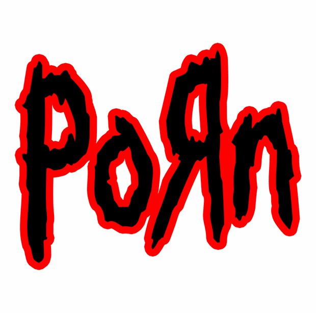 funny Heavy Metal Nu Metal Korn Porn Parody white tee