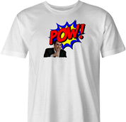 Funny step brothers randy pow! t-shirt men's white