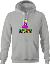 funny Donald Trump Impeached aka Princess Impeached Super Mario Mashup t-shirt Ash Grey hoodie