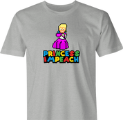funny Donald Trump Impeached aka Princess Impeached Super Mario Mashup men's t-shirt