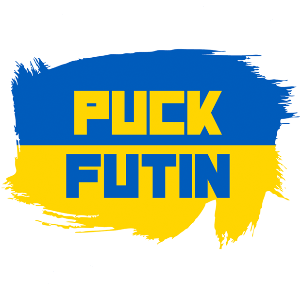 Funny Fuck Vladimir Putin - Ukraine Russia Parody White Tee