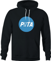 Funny Puta - Anti PETA Spanish Mashup Parody T-Shirt Black Hoodie