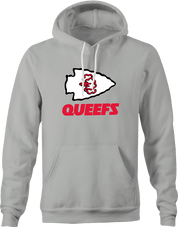 funny Kansas City Queefs Superbowl Champions Parody t-shirt Ash Grey hoodie