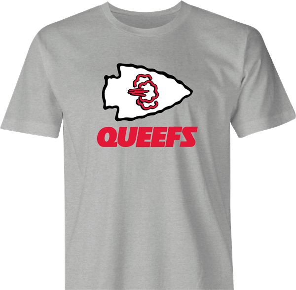 funny Kansas City Queefs Superbowl Champions Parody men's t-shirt