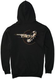 The Offical Rad Rides by Troy Logo Black Hoodie | Cool Cars