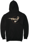 The Offical Rad Rides by Troy Logo Black Hoodie | Cool Cars