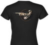 The Offical Rad Rides by Troy Logo Women's Black T-Shirt | Cool Cars