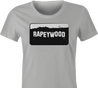 rapeywood hollywood california women's t-shirt