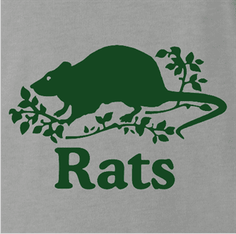 funny canadian roots parody - canada rats ash grey t-shirt