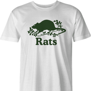 funny canadian roots parody - canada rats men's white t-shirt 