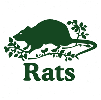 funny canadian roots parody - canada rats white tee
