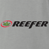 funnyReefer Weed Clothing Parody ash grey t-shirt
