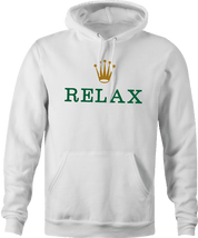 Funny Relax, chill, take a load off luxurious humor T-Shirt white  hoodie